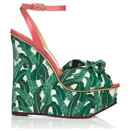 Charlotte Olympia-Sandals-Green