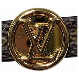 Louis Vuitton-Pulseira Charm Monograma Louis Vuitton-Marrom,Monograma