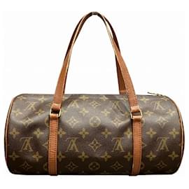 Louis Vuitton-Bolsa Louis Vuitton Monogram Papillon 30-Marrom,Monograma