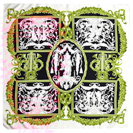 Hermès-Hermès 5-Star Ritz Paris Hotel Scarf in Multicolor Silk-Multiple colors