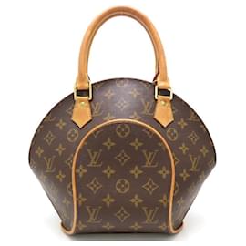 Louis Vuitton-Bolsa de mão Monogram Ellipse PM Louis Vuitton-Marrom