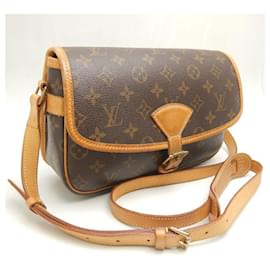 Louis Vuitton-Bolsa de Ombro Monogram Sologne da Louis Vuitton-Metálico,Bronze