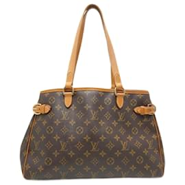 Louis Vuitton-Bolsa Tote Monograma Batignolles Horizontal da Louis Vuitton-Metálico,Bronze