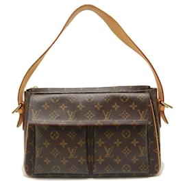 Louis Vuitton-Bolsa de Ombro Monogram VIVA CITE da Louis Vuitton-Metálico,Bronze