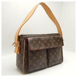 Louis Vuitton-Bolsa de Ombro Monogram VIVA CITE da Louis Vuitton-Metálico,Bronze