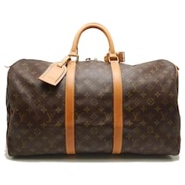 Louis Vuitton-Louis Vuitton Keepall Monogram Boston Bag-Brown