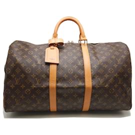 Louis Vuitton-Louis Vuitton Keepall Monogram Boston Bag-Brown