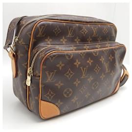 Louis Vuitton-Bolsa de Ombro Monograma Nile da Louis Vuitton-Marrom