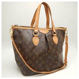 Louis Vuitton-Bolsa Tote Monogram Palermo PM da Louis Vuitton-Metálico,Bronze
