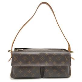 Louis Vuitton-Bolsa de Ombro Monogram Viva Cite da Louis Vuitton-Metálico,Bronze