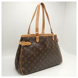 Louis Vuitton-Bolsa Tote Monograma Batignolles Louis Vuitton-Marrom