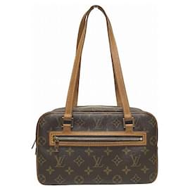 Louis Vuitton-Bolsa de Ombro Monogram Cite MM da Louis Vuitton-Marrom