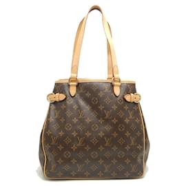 Louis Vuitton-Bolsa Tote Monograma Batignolles Vertical da Louis Vuitton-Marrom