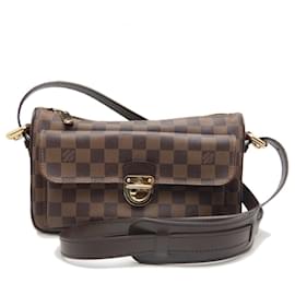 Louis Vuitton-Bolsa de Ombro Damier Ravello GM da Louis Vuitton-Marrom