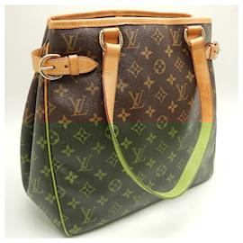 Louis Vuitton-Bolsa Tote Monograma Batignolles Vertical da Louis Vuitton-Marrom