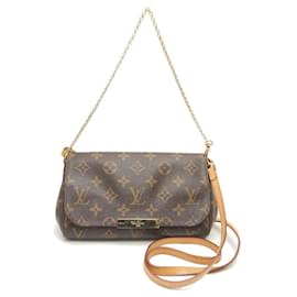 Louis Vuitton-Bolsa de Ombro Monogram Favorite PM da Louis Vuitton-Marrom