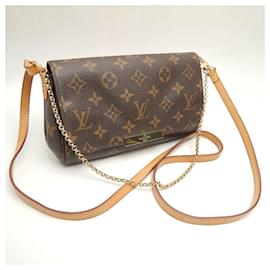 Louis Vuitton-Bolsa de Ombro Monogram Favorite PM da Louis Vuitton-Marrom