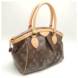 Louis Vuitton-Bolsa de mão Monogram Tivoli da Louis Vuitton-Marrom