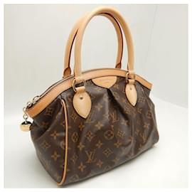Louis Vuitton-Bolsa de mão Monogram Tivoli PM da Louis Vuitton-Marrom
