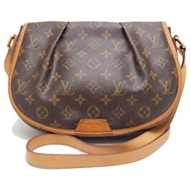 Louis Vuitton-Bolsa de Ombro Monogram Menilmontant da Louis Vuitton-Marrom