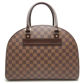 Louis Vuitton-Bolsa de mão Nolita Damier Louis Vuitton-Marrom
