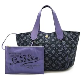 Louis Vuitton-Bolsa Tote 2 em 1 Louis Vuitton Monogram Ipanema PM M95983-Azul