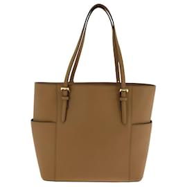 Michael Kors-Michael Kors Logo PVC 2way tote bag-Brown
