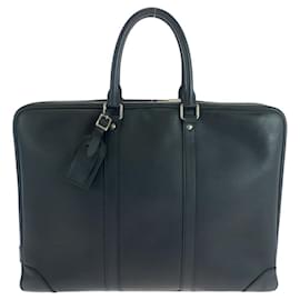 Louis Vuitton-Louis Vuitton Porte-Documents Voyage Epi Business Bag-Black