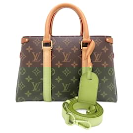 Louis Vuitton-Bolsa de mão Monogram Soufflot NV BB da Louis Vuitton-Metálico,Bronze