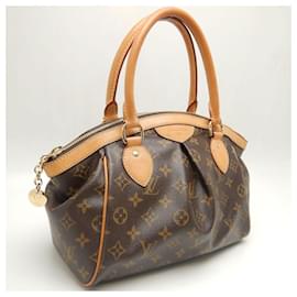 Louis Vuitton-Bolsa de mão Monogram Tivoli PM da Louis Vuitton-Marrom