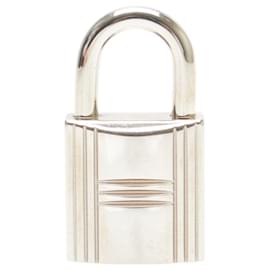 Hermès-Hermes Padlock Key Set-Silvery
