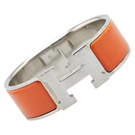 Hermès-Hermes Click-Clack H PM Bangle-Orange