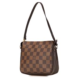 Louis Vuitton-Pasta de maquiagem Damier Truss Louis Vuitton-Marrom,Damier ebene