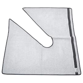 Louis Vuitton-Louis Vuitton 23AW Shawl 70 Explorer Stole-Brown,Black