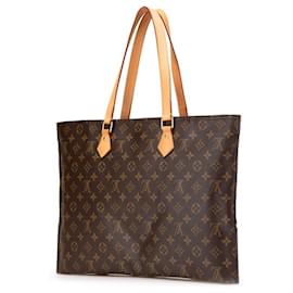 Louis Vuitton-Louis Vuitton Monogram All-in PM Tote Bag-Brown,Monogram