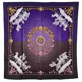 Hermès-Hermes Carre 90 COSMOS Space View Scarf-Multiple colors,Purple
