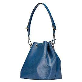 Louis Vuitton-Bolsa Petit Noé Epi Louis Vuitton-Azul
