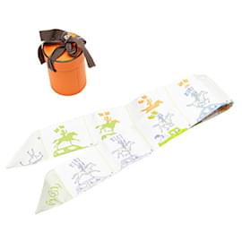 Hermès-Hermes Twilly Parade Scarf-Multiple colors