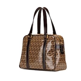 Fendi-Fendi Zucchino Handbag-Brown