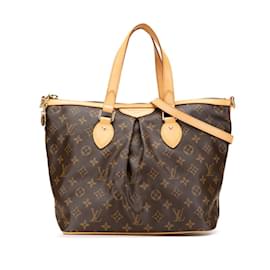 Louis Vuitton-Bolsa Louis Vuitton Monogram Palermo PM-Marrom