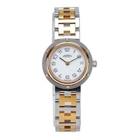 Hermès-Montre-bracelet à quartz Hermes Clipper-Autre