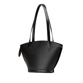 Louis Vuitton-Bolsa de mão Epi Saint Jacques da Louis Vuitton-Preto