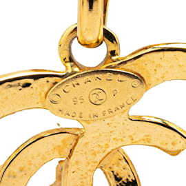 Chanel-Chanel Coco Mark Heart Motif Necklace-Golden
