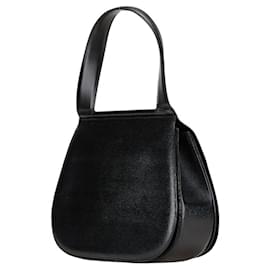 Christian Dior-Christian Dior Black Leather Handbag-Black