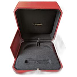 Cartier-Love JUC Bracelet Bangle Cuff Double Box Screwdriver Paper Bag-Red