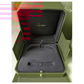 Cartier-Love JUC Bracelet Bangle Cuff Double Box Screwdriver Paper Bag-Red