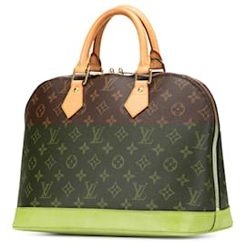 Louis Vuitton-Louis Vuitton Alma PM Monograma Marrom-Marrom