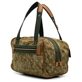 Louis Vuitton-Louis Vuitton Verde Takashi Murakami Monogramouflage Denim Jasmine-Verde,Verde oliva