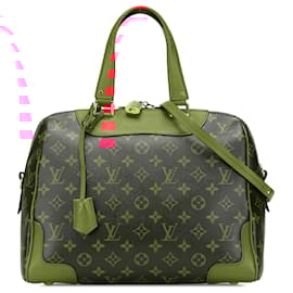 Louis Vuitton-Louis Vuitton Marrom Monograma Retiro PM-Outro