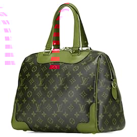 Louis Vuitton-Louis Vuitton Marrom Monograma Retiro PM-Outro